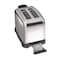 Hamilton Beach Stainless Steel Black/Silver 2 slot Toaster 7.63 in. H X 6.89 in. W X 11.1 in. D 22782 - alternate 2
